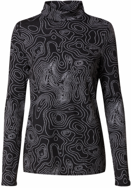 River Island Tričko  čierna / biela