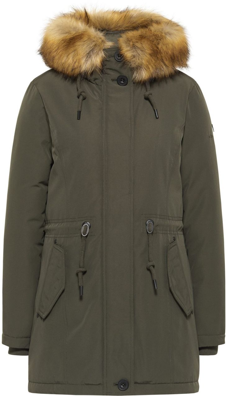 DreiMaster Klassik Zimná parka  olivová