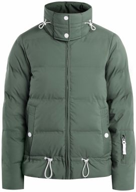 DreiMaster Maritim Zimná bunda  smaragdová / biela