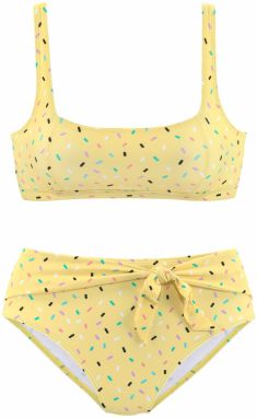 BUFFALO Bikiny  tyrkysová / svetložltá / svetlofialová / čierna / biela