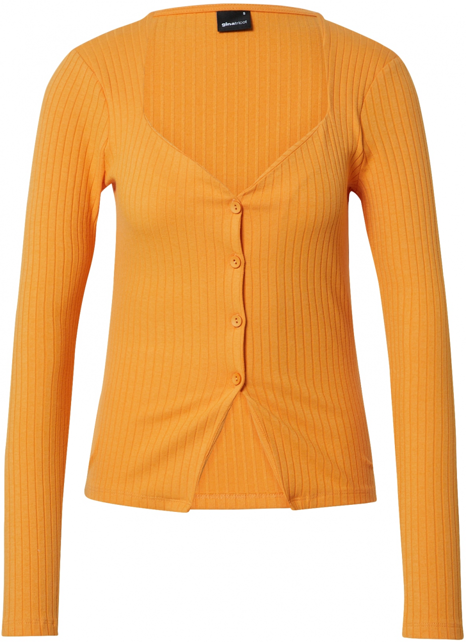 Gina Tricot Kardigán  svetlooranžová
