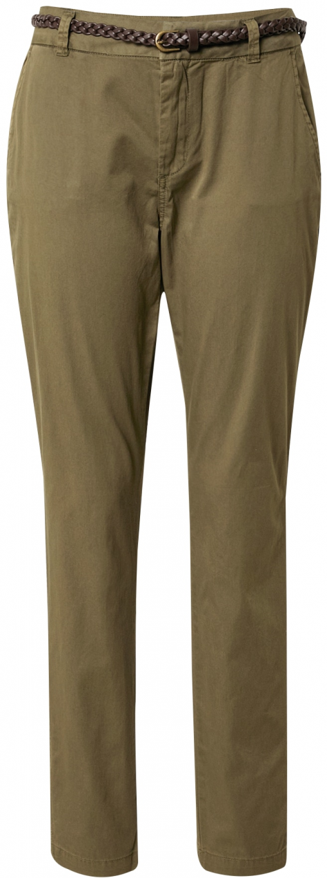 VERO MODA Nohavice  olivová