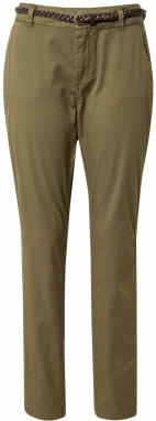 VERO MODA Nohavice  olivová