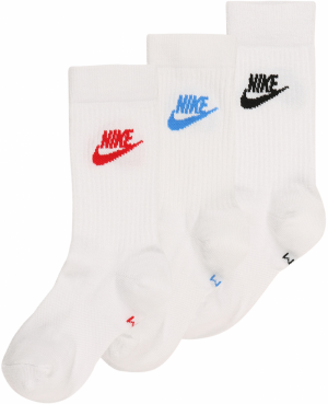 Nike Sportswear Ponožky  svetlomodrá / červená / čierna / biela