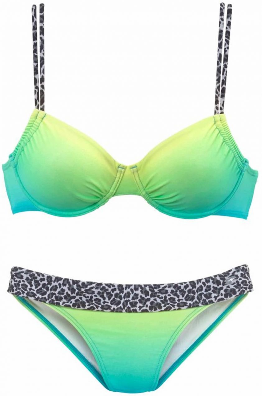 KangaROOS Bikiny  tyrkysová / mätová