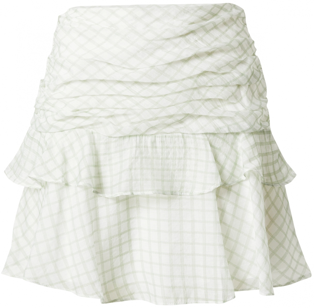MINKPINK Sukňa 'OXLEY'  trstinová / biela