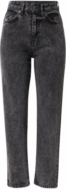 Nasty Gal Džínsy  čierny denim