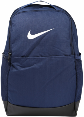 NIKE Športový batoh 'Brasilia 9.5'  námornícka modrá / čierna / biela