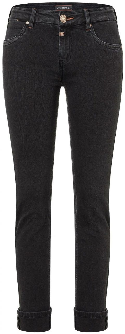 TIMEZONE Džínsy 'Marah'  čierny denim