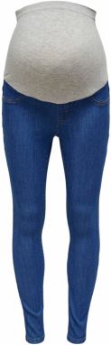 Only Maternity Jeggings 'Rain'  modrá denim / biela
