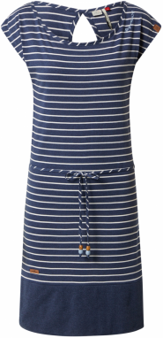 Ragwear Letné šaty 'SOHO'  námornícka modrá / biela
