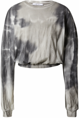 ABOUT YOU Tričko 'Sissy'  sivá / čierna