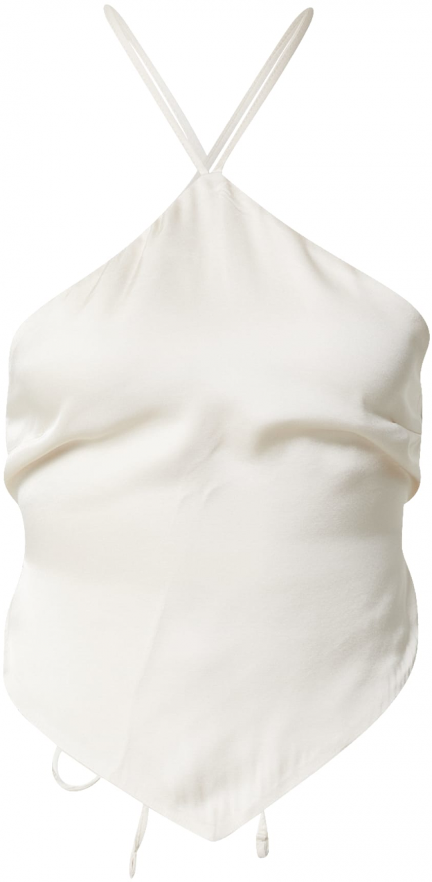 A LOT LESS Top 'Lea'  šedobiela