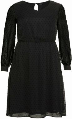 SHEEGO Kokteilové šaty  čierna