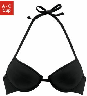 BENCH Bikinový top 'Perfect'  čierna