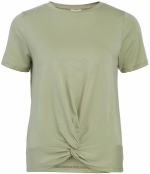 OBJECT Tričko 'Stepnanie'  kaki