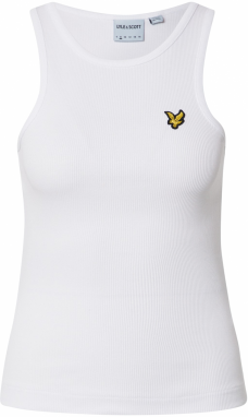 Lyle & Scott Top  žltá / čierna / biela