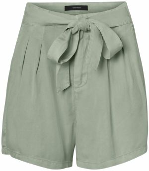 VERO MODA Plisované nohavice 'Mia'  pastelovo zelená