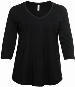 SHEEGO Tričko  čierna