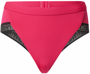 Calvin Klein Swimwear Bikinové nohavičky 'BRAZILIAN'  ružová / čierna / biela