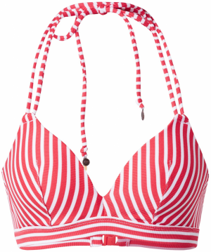 LingaDore Bikinový top  červená / biela