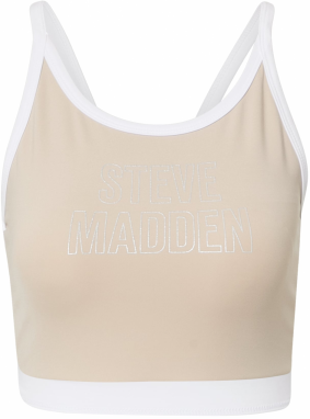 STEVE MADDEN Top 'IDYNAMIC'  béžová / biela