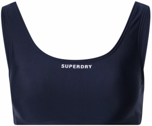 Superdry Bikinový top 'CODE'  námornícka modrá / biela