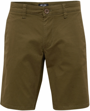 Only & Sons Chino nohavice  olivová
