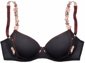 LASCANA Podprsenka  fialová / svetlofialová / ružová / čierna