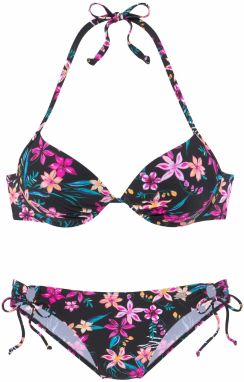 BUFFALO Bikiny  tyrkysová / smaragdová / broskyňová / fuksia / čierna