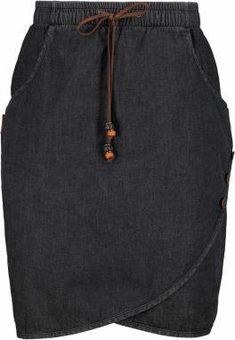 Alife and Kickin Sukňa 'Lucia'  čierny denim