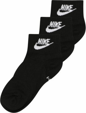 Nike Sportswear Ponožky  čierna / biela