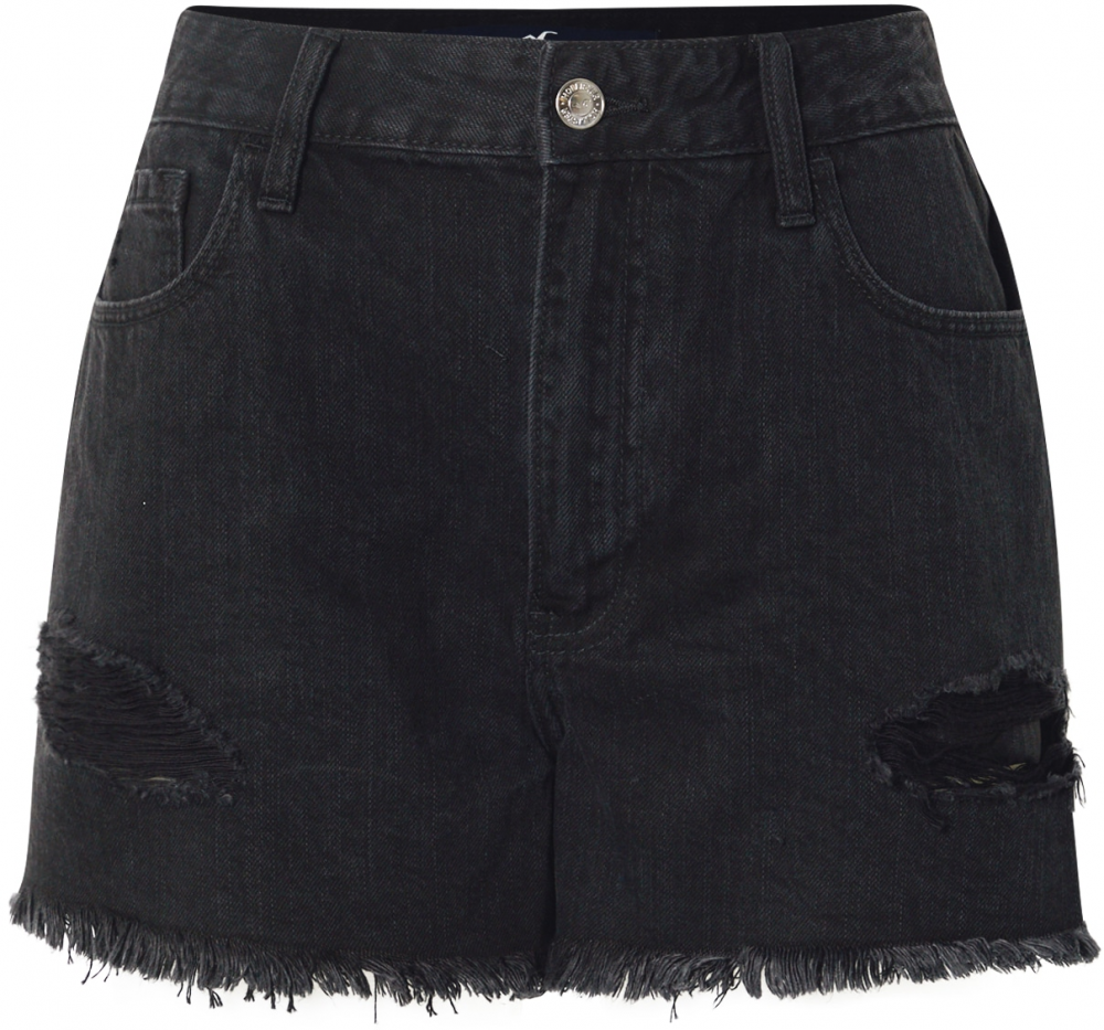 HOLLISTER Džínsy  čierny denim