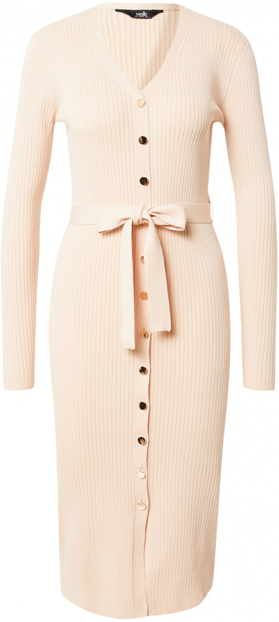 Wallis Pletené šaty  pastelovo ružová