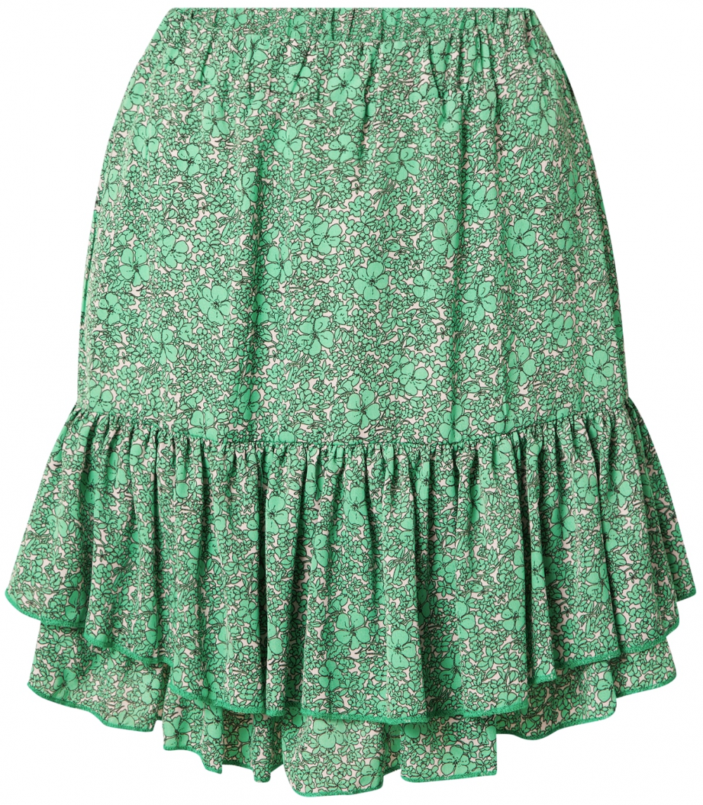 SISTERS POINT Sukňa 'GROW'  mätová / biela