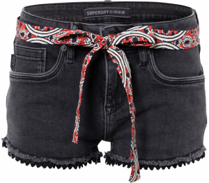 Superdry Džínsy  čierny denim