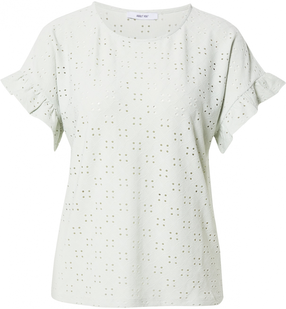 ABOUT YOU Tričko 'May'  mätová