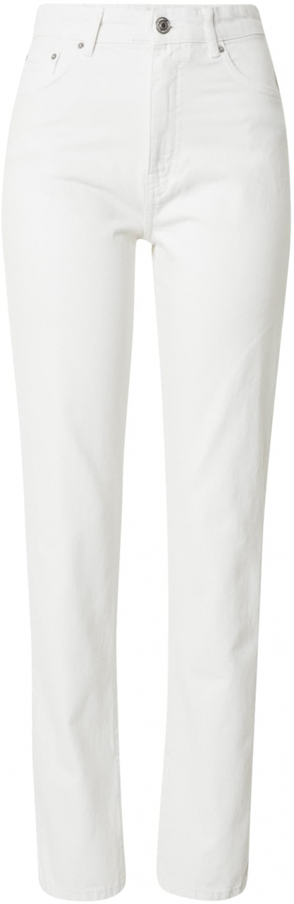 Gina Tricot Džínsy  biela