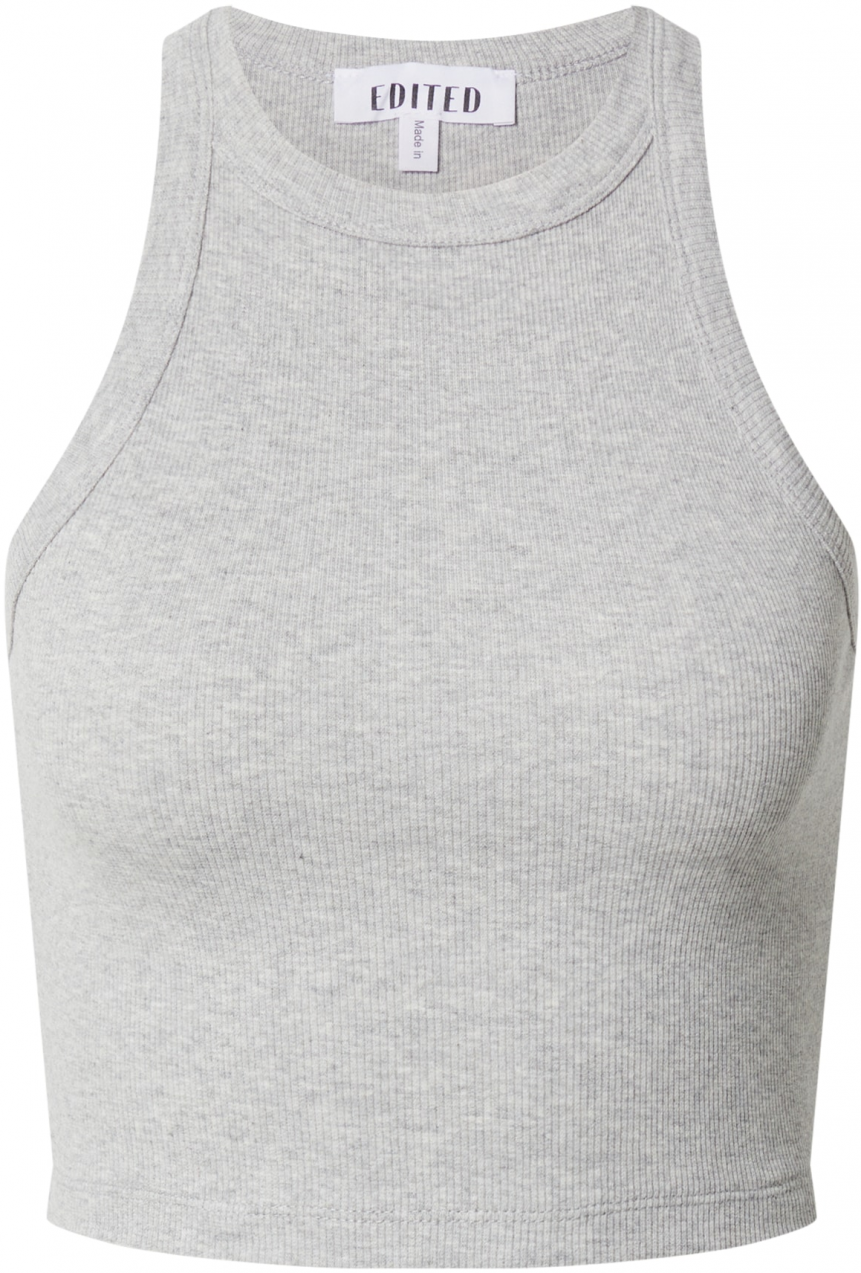 EDITED Top 'Lasmina'  sivá melírovaná