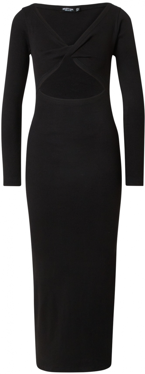 Nasty Gal Šaty  čierna