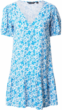 Dorothy Perkins Šaty  modrá / biela
