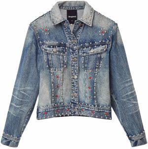 Desigual Prechodná bunda 'Jason'  modrá denim