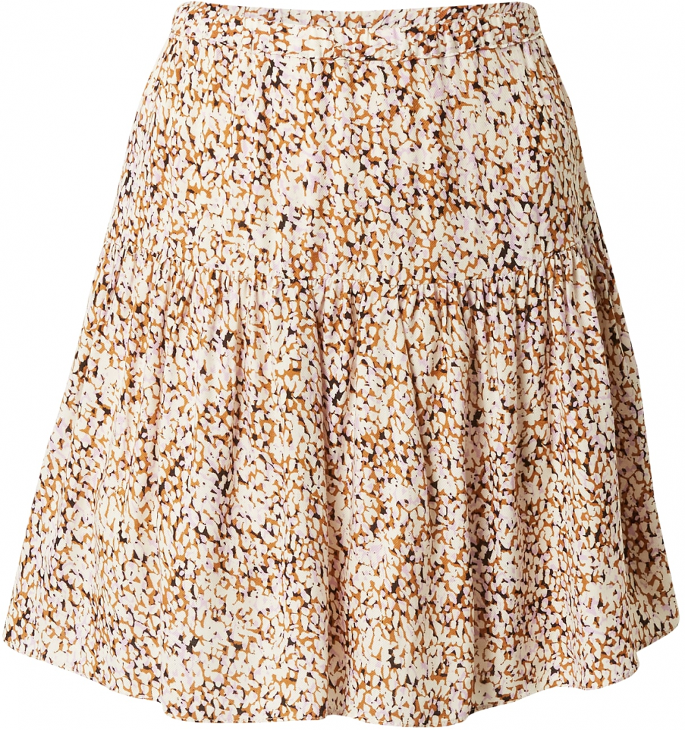 SECOND FEMALE Sukňa 'LOTUS'  telová / karamelová / pastelovo ružová