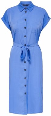ONLY Košeľové šaty 'Hannover'  modrá