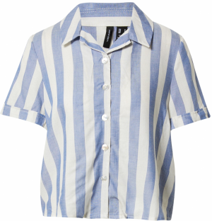 VERO MODA Blúzka  modrá / biela