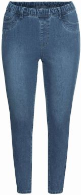 SHEEGO Jeggings  modrá denim