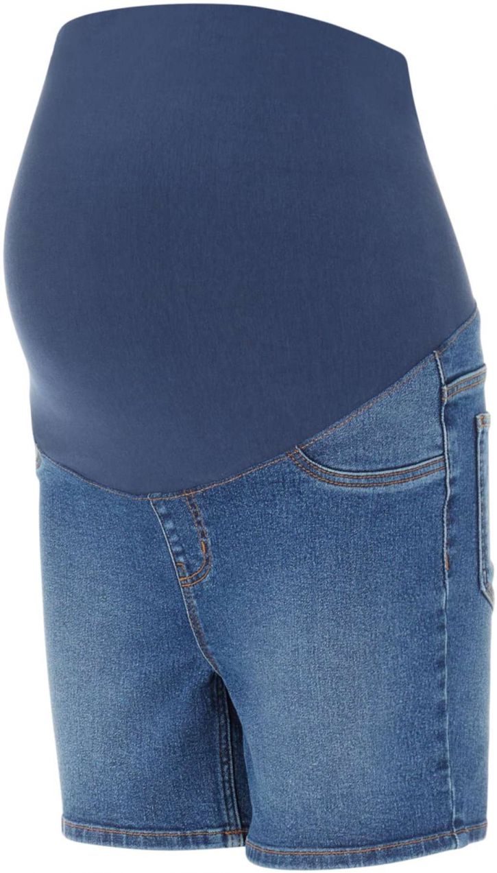 MAMALICIOUS Jeggings 'Amy'  námornícka modrá / modrá denim