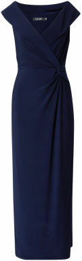Lauren Ralph Lauren Večerné šaty 'Leonidas'  námornícka modrá