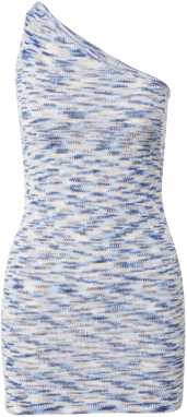 Daisy Street Pletené šaty  krémová / modrá / svetlomodrá / biela