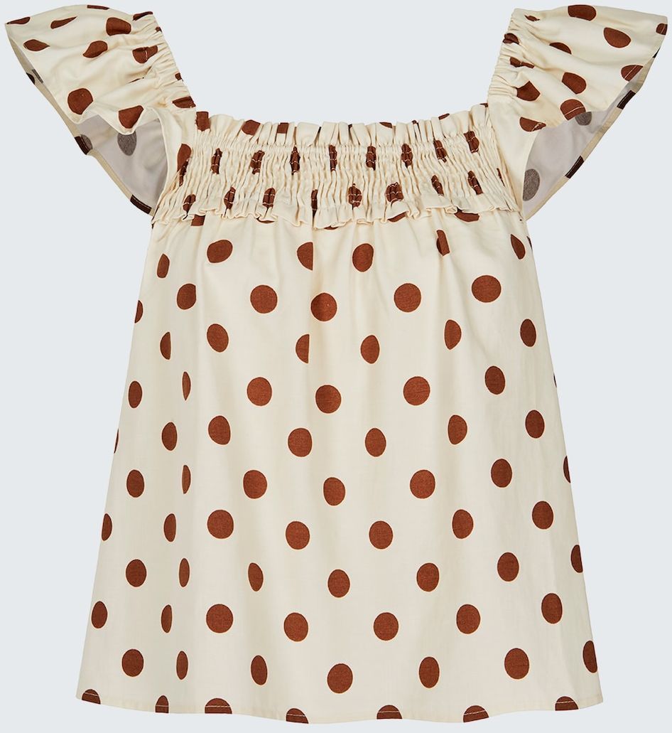 Aligne Top 'Florrie'  hnedá / biela